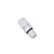 Külsőmenetes egyenes bekötő-idom 1/4" cső x 1/4" menet - Jaco 1044