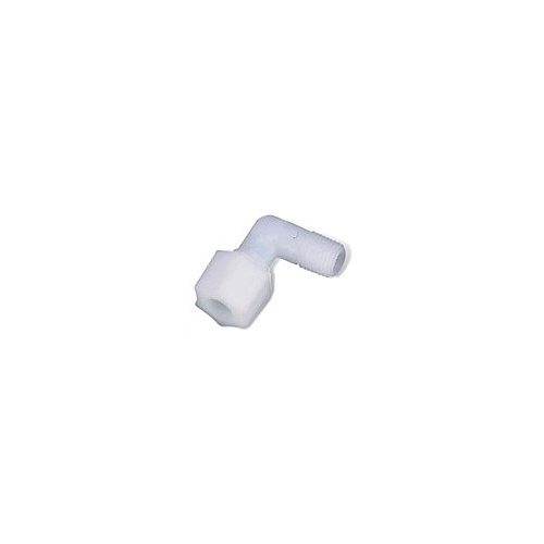 Külsőmenetes "L" könyök bekötő-idom 1/4" cső x 1/8" menet - Jaco 4042