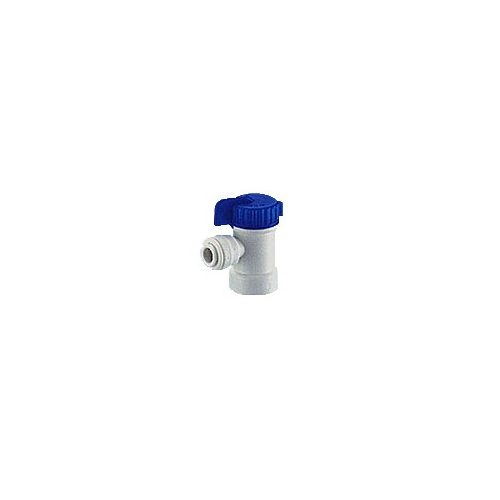 Elzárócsap víztartályokhoz könyök 3/8"x1/4" - Quick