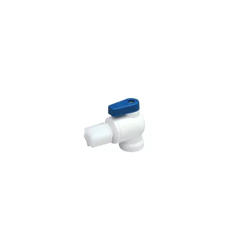 Elzárócsap víztartályokhoz íves könyök 1/4"x1/4" - Jaco