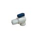 Elzárócsap víztartályokhoz íves könyök 1/4"x1/4" - Jaco
