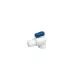 Elzárócsap víztartályokhoz íves könyök 1/4"x1/4" - Jaco
