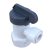 Elzárócsap víztartályokhoz könyök 3/4" menet x 3/8" cső - Quick