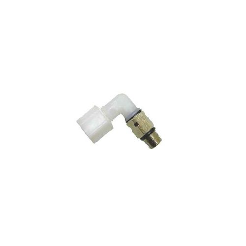Visszacsapószelep könyök 1/4" cső x 1/8" menet - Jaco