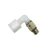 Visszacsapószelep könyök 1/4" cső x 1/8" menet - Jaco