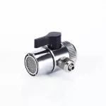Útváltó szelep asztali víztisztítókhoz - egyirányú 3/8" - (9,52 mm átmérőjő csőhöz)
