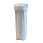 10"-os Szűrőház fehér, 1/4" belső menet csatlakozással