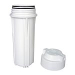 PurePro 10"-os Szűrőház fehér, dupla "O" gyűrűs, 1/4" csatlakozással