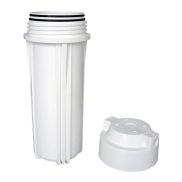   PurePro 10"-os Szűrőház fehér, dupla "O" gyűrűs, 1/4" csatlakozással