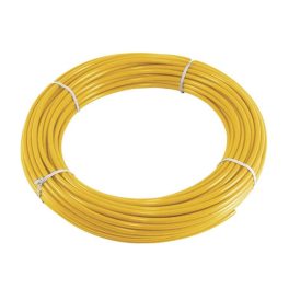   Műanyag csővezeték, 1/4" (PE) - (átmérő 6,35 mm) - sárga