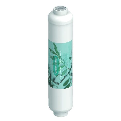 Puricom/Green Filter aktívszén utószűrő - BELSŐMENETES - 10 x 2", In-Line  - BM