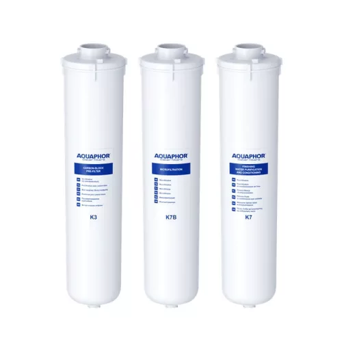 Aquaphor Crystal ECO szűrőbetét szett (K3, K7B, K7)