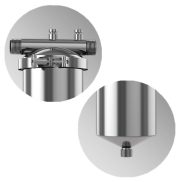   Geyser Typhoon 10"-os szűrőház 3/4" csatlakozással, meleg vízre