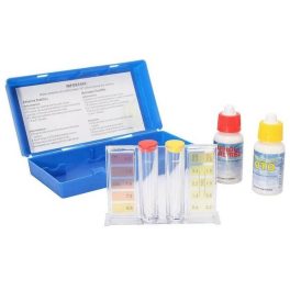 Vízelemző készlet, folyadékos, pH/Cl/Br méréshez