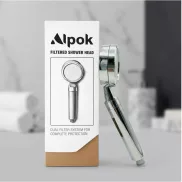 Alpok Zuhanyfejes zuhanyszűrő - Króm