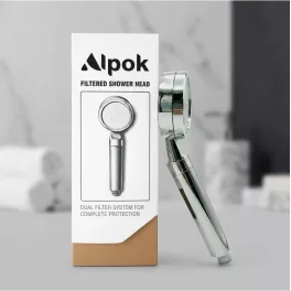 Alpok Zuhanyfejes zuhanyszűrő - Króm
