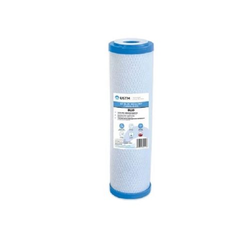USTM Aktív szén szűrőbetét tömbösített/préselt 10'' FCCBL