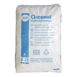 Claramat Regeneráló sótabletta vízlágyítókhoz - 25 kg