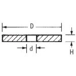 Tömítő alátét 31x60x4 mm - műanyag
