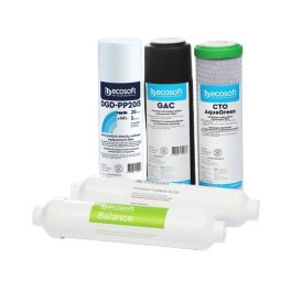   Szűrőkészlet Ecosoft P’URE Balance víztisztítóhoz 5 szűrős készlet 