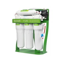   Ecosoft P’URE Balance tartályos fordított ozmózisos víztisztító nyomásfokozó pumpával, visszasózóval-RO 6