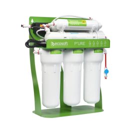   Ecosoft P’URE Balance tartályos fordított ozmózisos víztisztító nyomásfokozó pumpával, visszasózóval-RO 6
