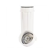   Aquafilter 10"-os Szűrőház fehér, dupla "O" gyűrűs, 1/4" csatlakozással