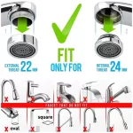Economy inox csapra szerelhető víztisztító aktív szén szűrőbetéttel