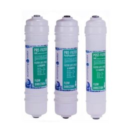   Economy Water Kompakt RO elő- és utó-szűrőbetét szett - 3 - PUSH-IN -tartály nélküli készülékhez