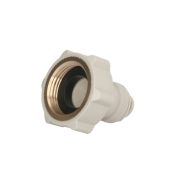   Réz belsőmenetes egyenes bekötő-idom 1/4" cső x 1/2" menet - Quick-NSF