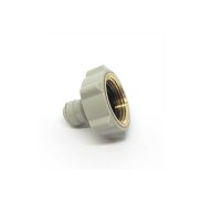   Réz belsőmenetes egyenes bekötő-idom 1/4" cső x 3/4" menet - Quick-NSF