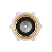   Réz belsőmenetes egyenes bekötő-idom 1/4" cső x 3/4" menet - Quick-NSF