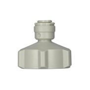   Réz belsőmenetes egyenes bekötő-idom 1/4" cső x 3/4" menet - Quick-NSF