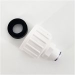 Belsőmenetes egyenes bekötő-idom 3/8" cső x 3/4" menet - Quick