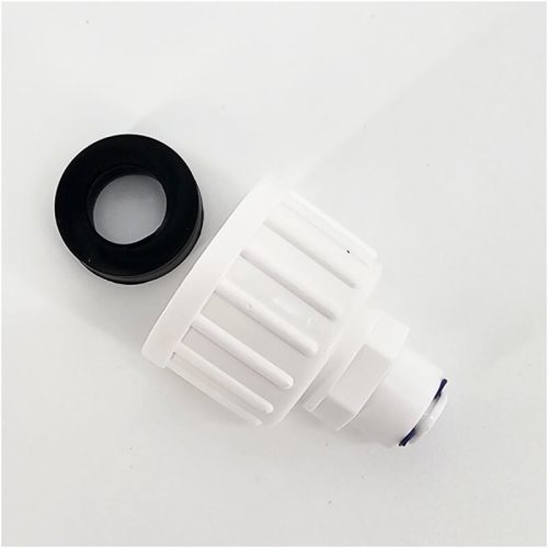 Belsőmenetes egyenes bekötő-idom 3/8" cső x 3/4" menet - Quick