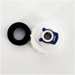 Belsőmenetes egyenes bekötő-idom 3/8" cső x 3/4" menet - Quick