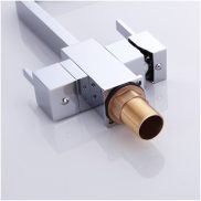   Konyhai csaptelep víztisztítóhoz 3-utas Modern dizájn - szögletes - króm