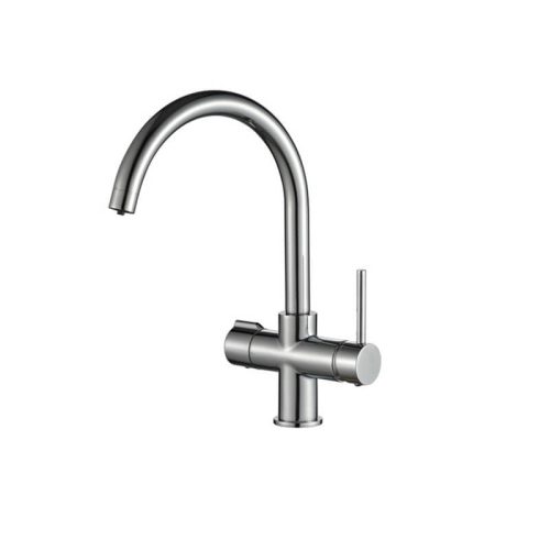 Konyhai csaptelep víztisztítóhoz 4-utas Modern dizájn - króm