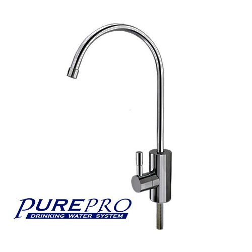PurePro Csaptelep víztisztítóhoz, 1-utas, Modern dizájn - króm