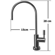  PurePro Csaptelep víztisztítóhoz, 1-utas, Modern dizájn Luxury - króm