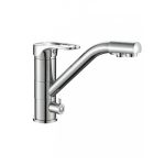 Konyhai csaptelep víztisztítóhoz 3-utas Universal dizájn - króm