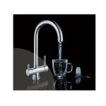 Konyhai csaptelep víztisztítóhoz 3-utas klasszik dizájn - króm