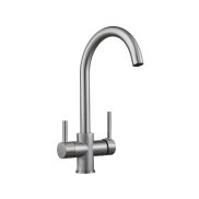   Konyhai csaptelep víztisztítóhoz 3-utas klasszik dizájn - inox