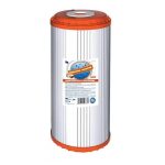 Aquafilter 100 % kókuszdió héjból készült aktív szén granulátumos Big Blue szűrőbetét - 10"  (FCCBHD)