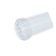   Aquafilter Aktív szén szűrőbetét, átlátszó házban - BELSŐMENETES - 12" x 2,5", In-Line - BM