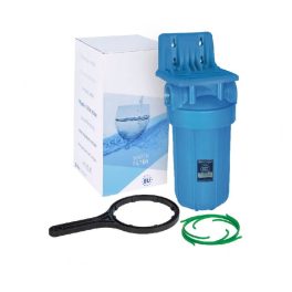   Aquafilter Központi vízszűrőház - 10"-os Big Blue, konzollal, szűrőház kulccsal