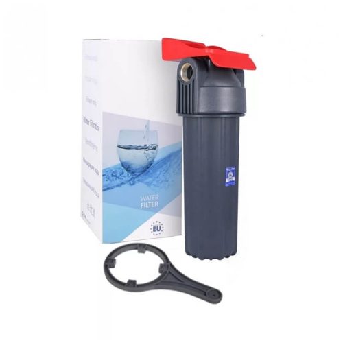 Aquafilter 10"-os szűrőház 1/2" csatlakozással, meleg vízre
