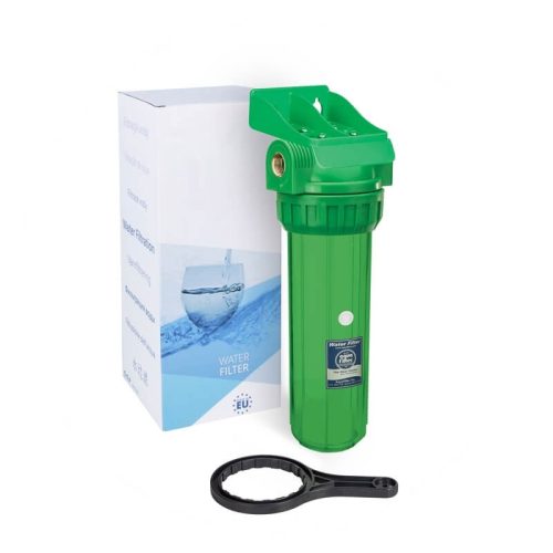 Aquafilter 10"-os Antibakteriális Szűrőház 1/2" csatlakozással - készlet