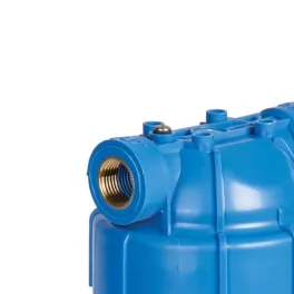   Aquafilter 2 lépcsős 10"-os Szűrőház 1" csatlakozással, átlátszó házzal, dupla "O" gyűrűs - réz menetes