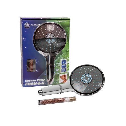 Aquafilter Exkluzív Zuhanyszűrő-zuhanyfej szűrőbetéttel